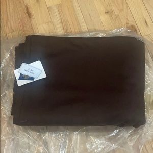 3.5 meters of brown 100% pure Scottish wool fabric